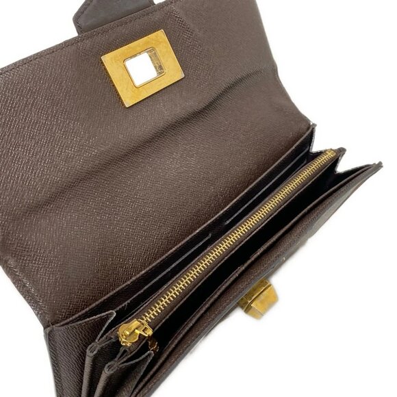 Auth LOUIS VUITTON Portefeuille Roseberry N63017 Ebene Damier - CA1143 - Picture 8 of 12